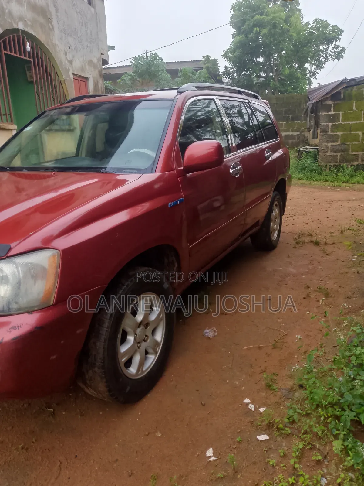 Toyota Highlander 2004 Red