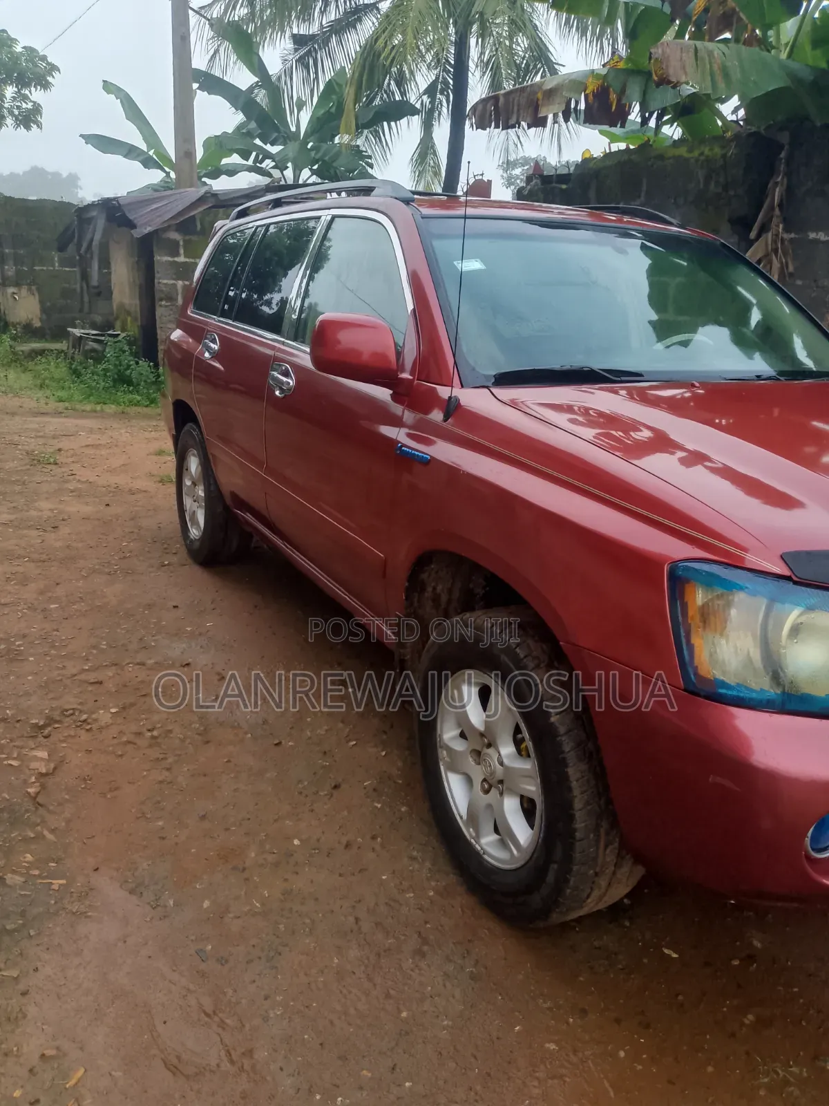Toyota Highlander 2004 Red