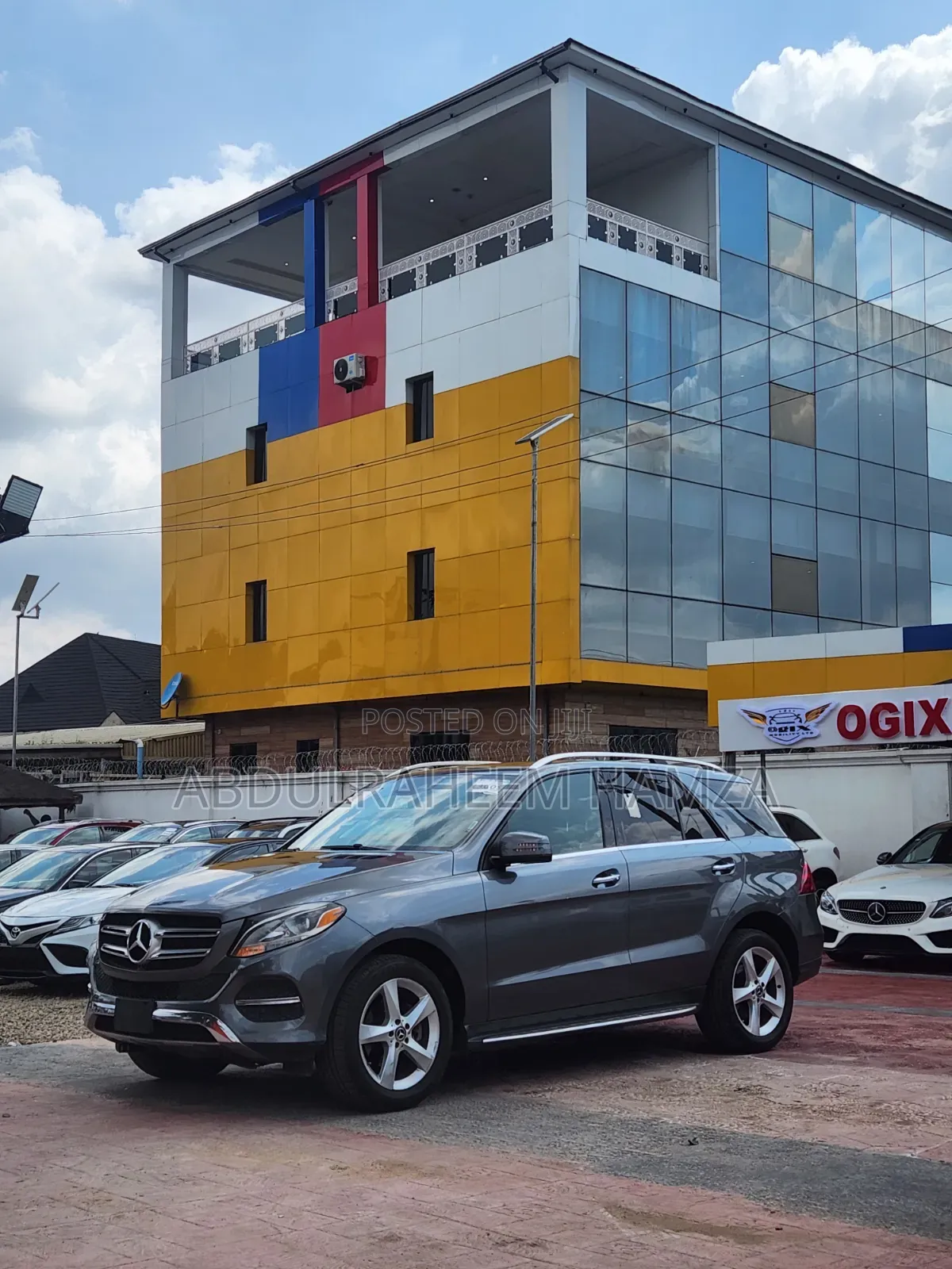 Mercedes-Benz GLE-Class 2017 Gray