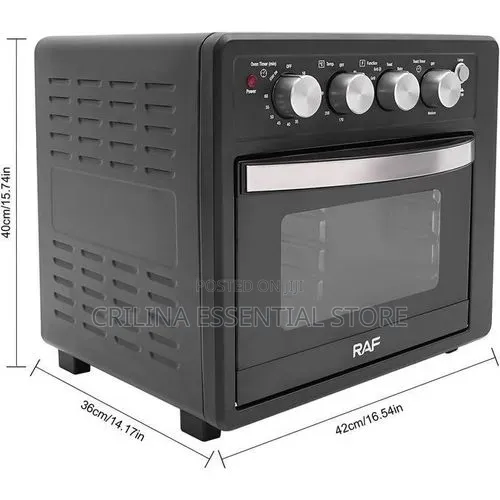 3-in-1 25L Electric Oven, Airfryer and Toaster