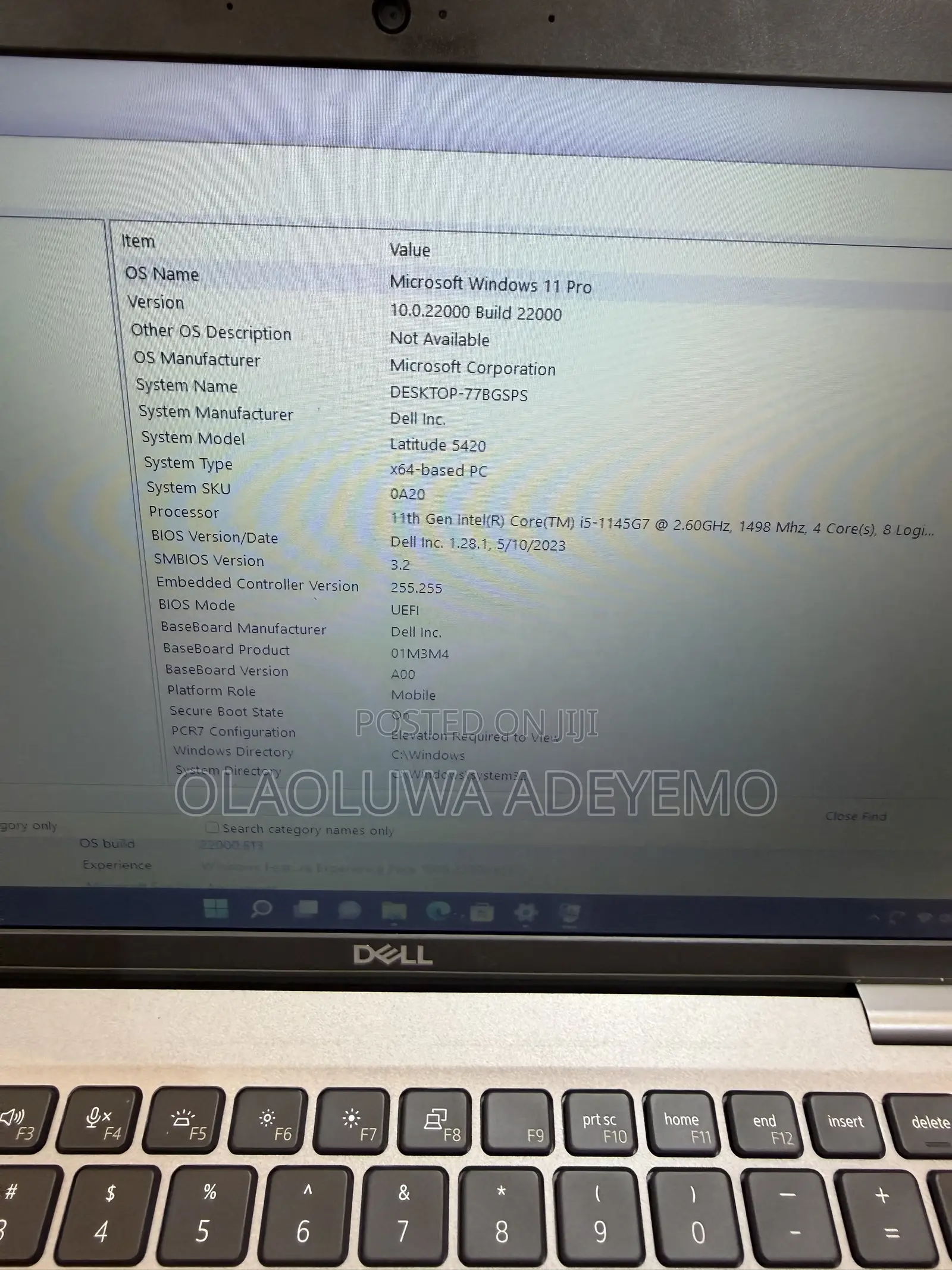 Laptop Dell Latitude 5420 16GB Intel Core i5 SSD 256GB