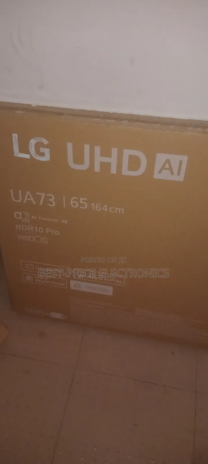 LG Smart TV 65 Inches 4K Ultra HD WiFi Netflix
