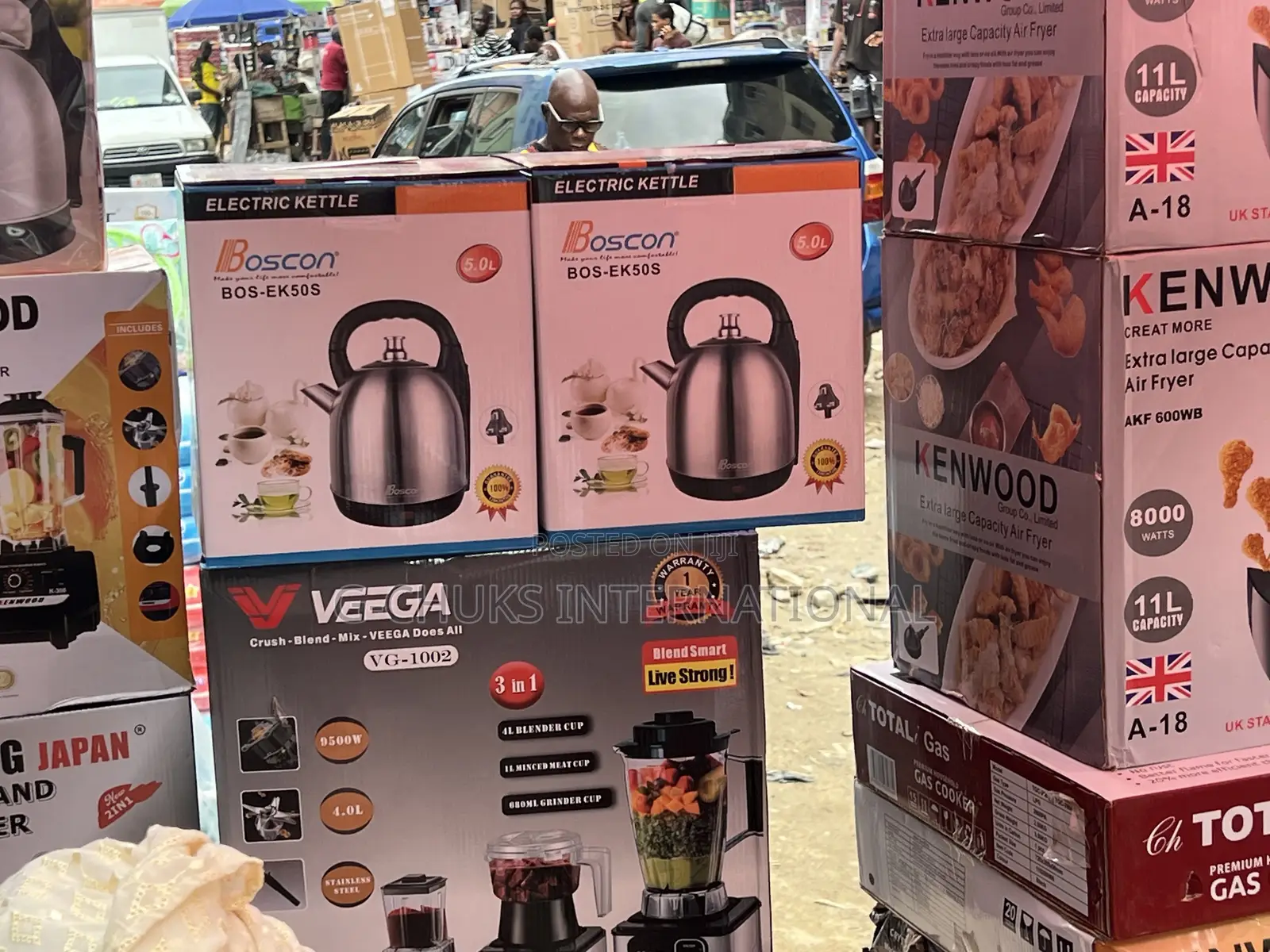 BOSCON Electric Kettle- BOS-EK50s