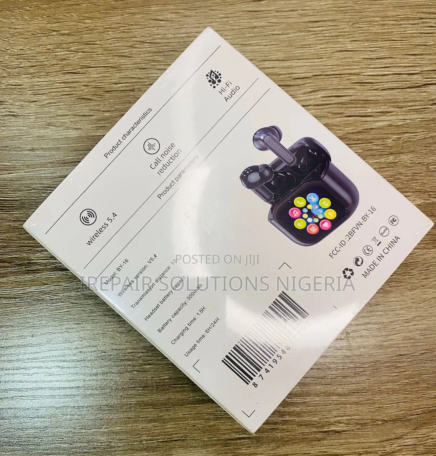 Smart ANC/ENC Translation Earbuds – Noise Reduction & LCD Screen