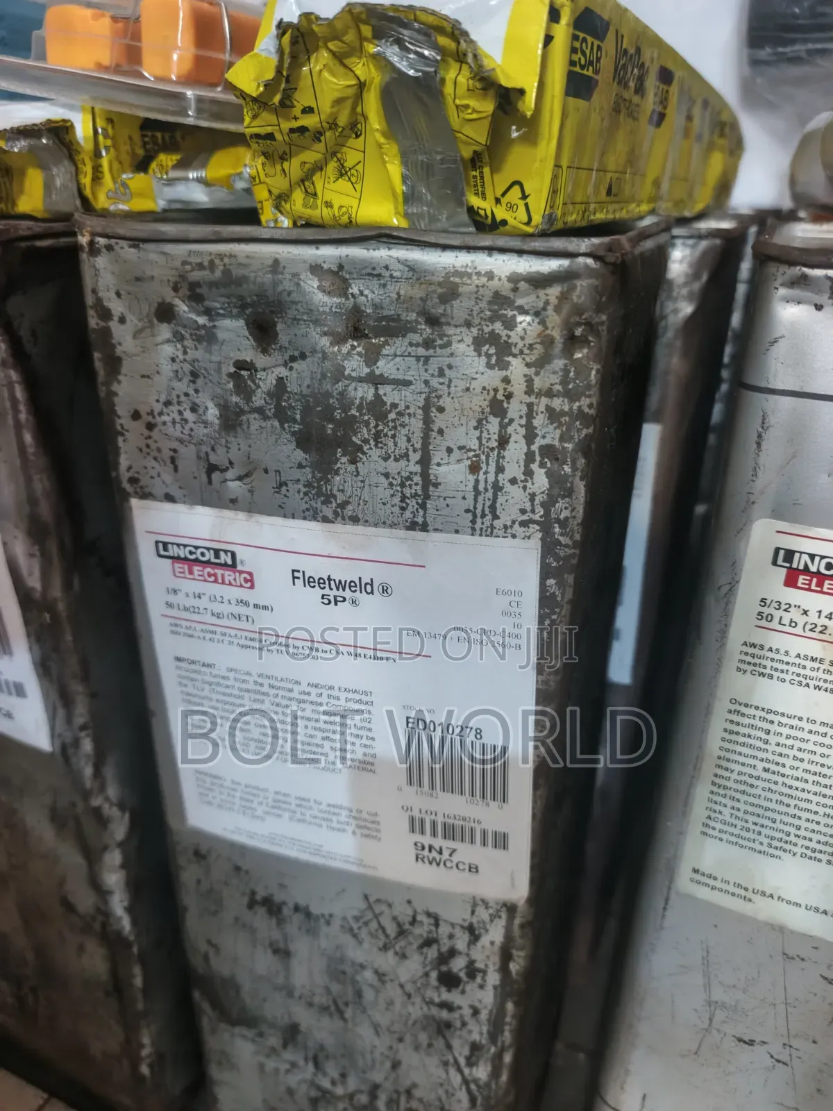 Lincoln Electric  Fleetweld 5p+ E6010 Stick Electrode