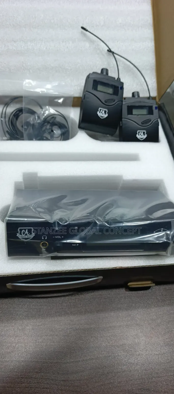 Dual-Channel in-Ear Wireless Monitor System