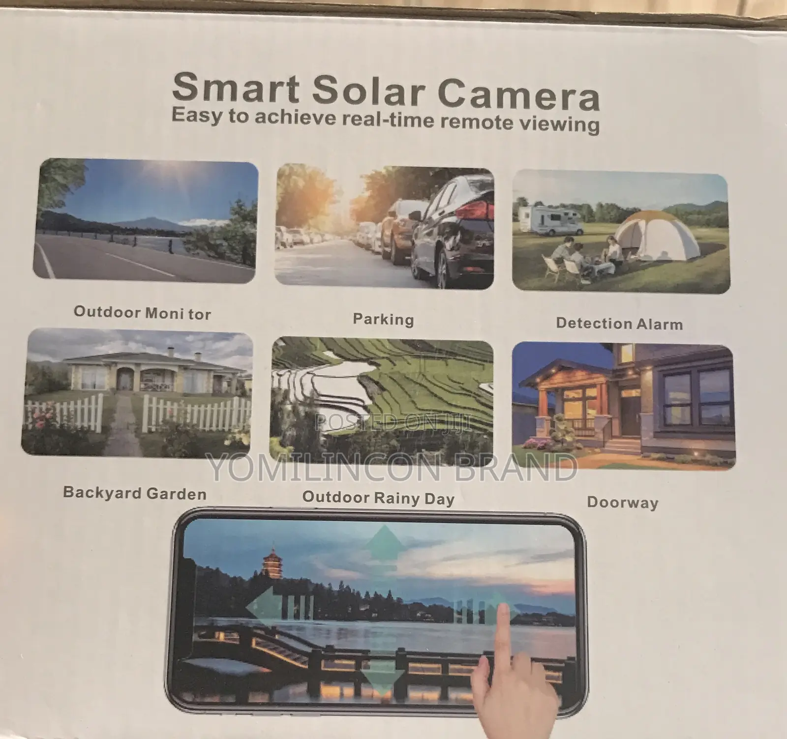 GMTech P6A Dual Lens Smart Solar Camera