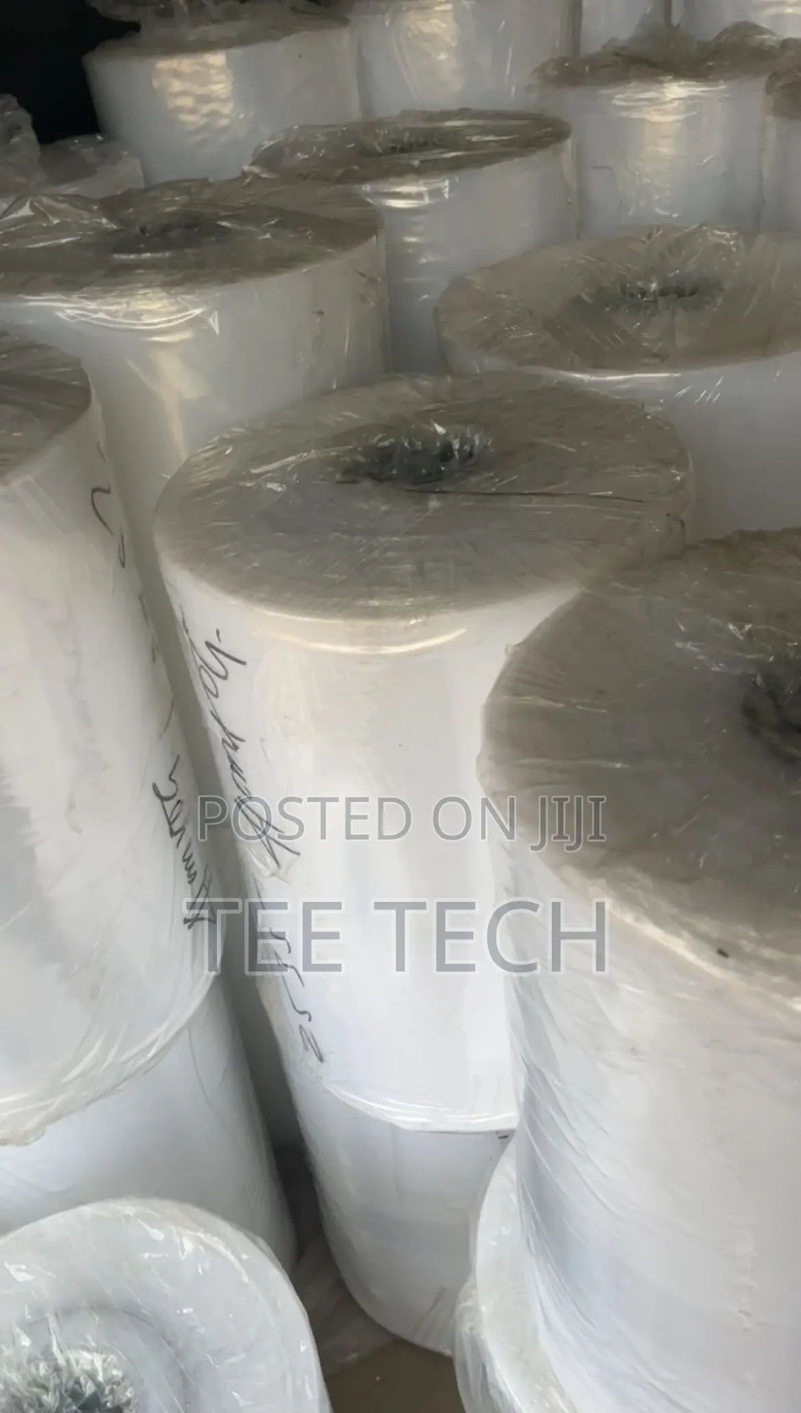 Shrink Wrapper Nylon for Table Water Packs. Pet Plastic Shrink Wrapper