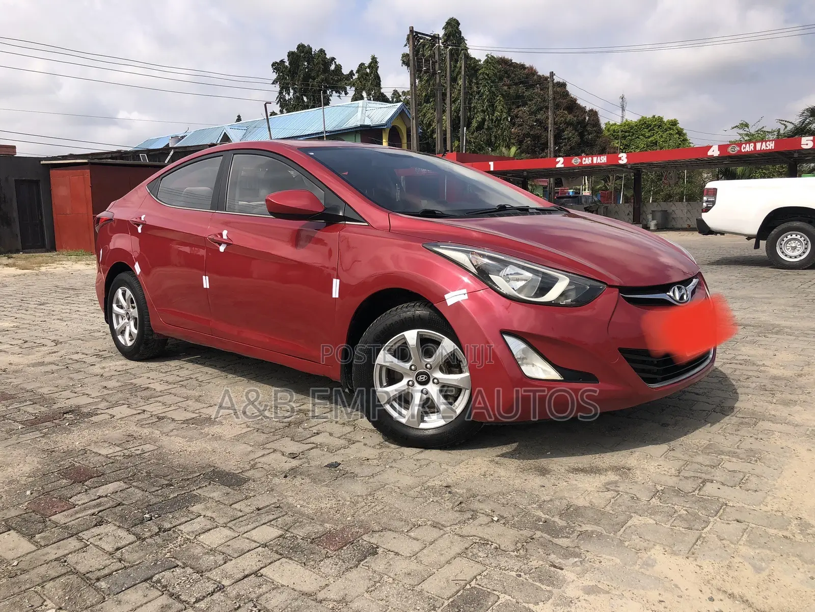 Hyundai Elantra 2015 Red