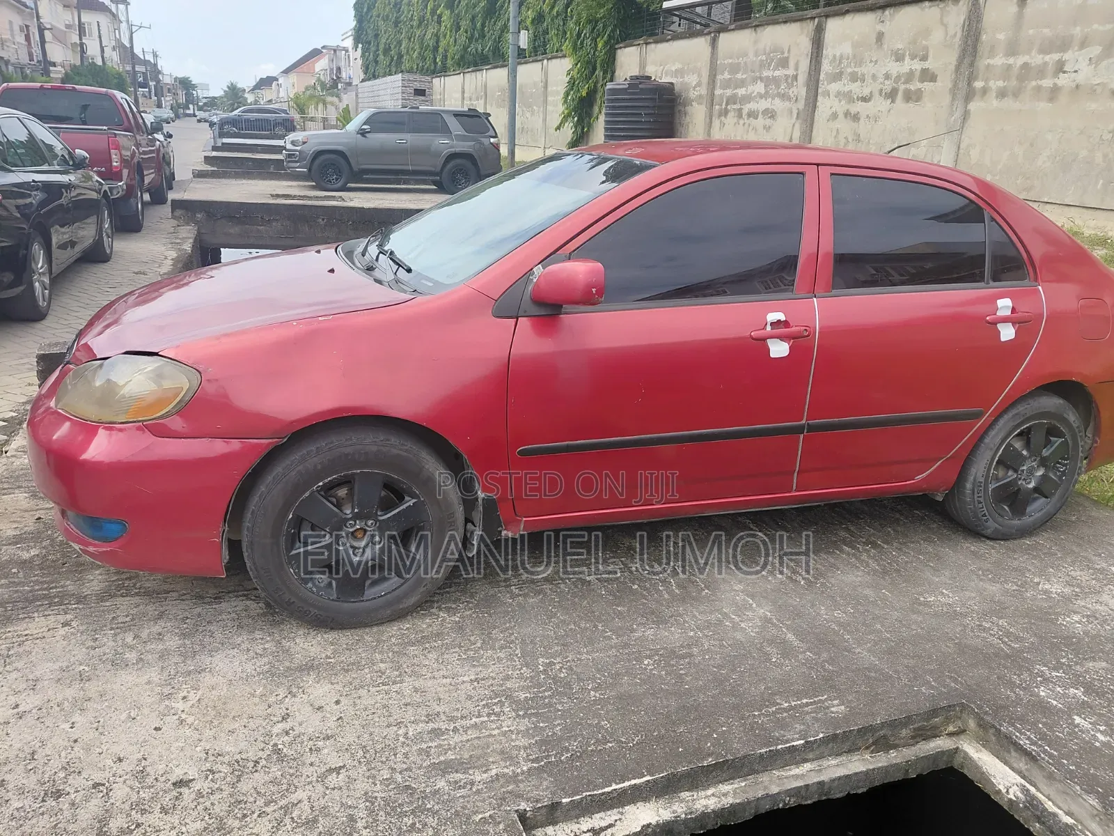 Toyota Corolla 2007 Red