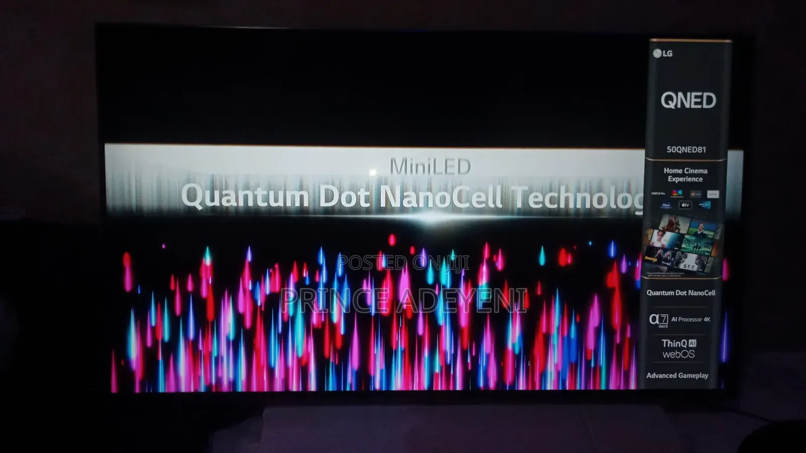 50 Inches QNED MiniLed LG Ultra Smart TV