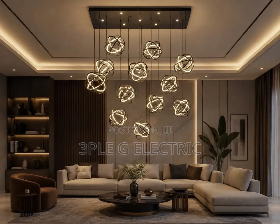 Length 1200mm by 500mm
Chandelier Light