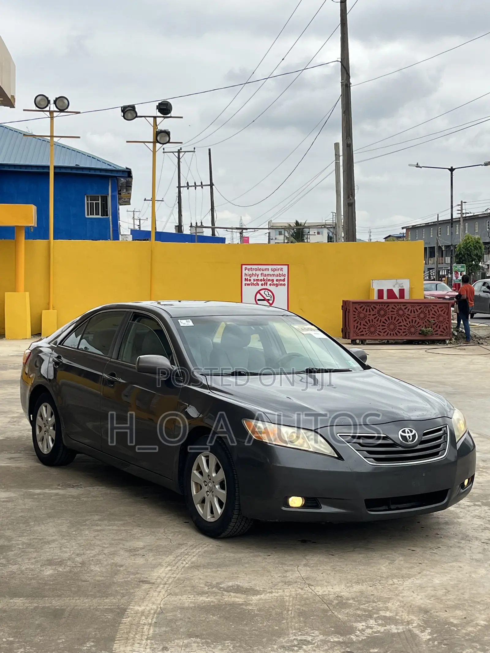 Toyota Camry 2.4 XLE 2008 Gray