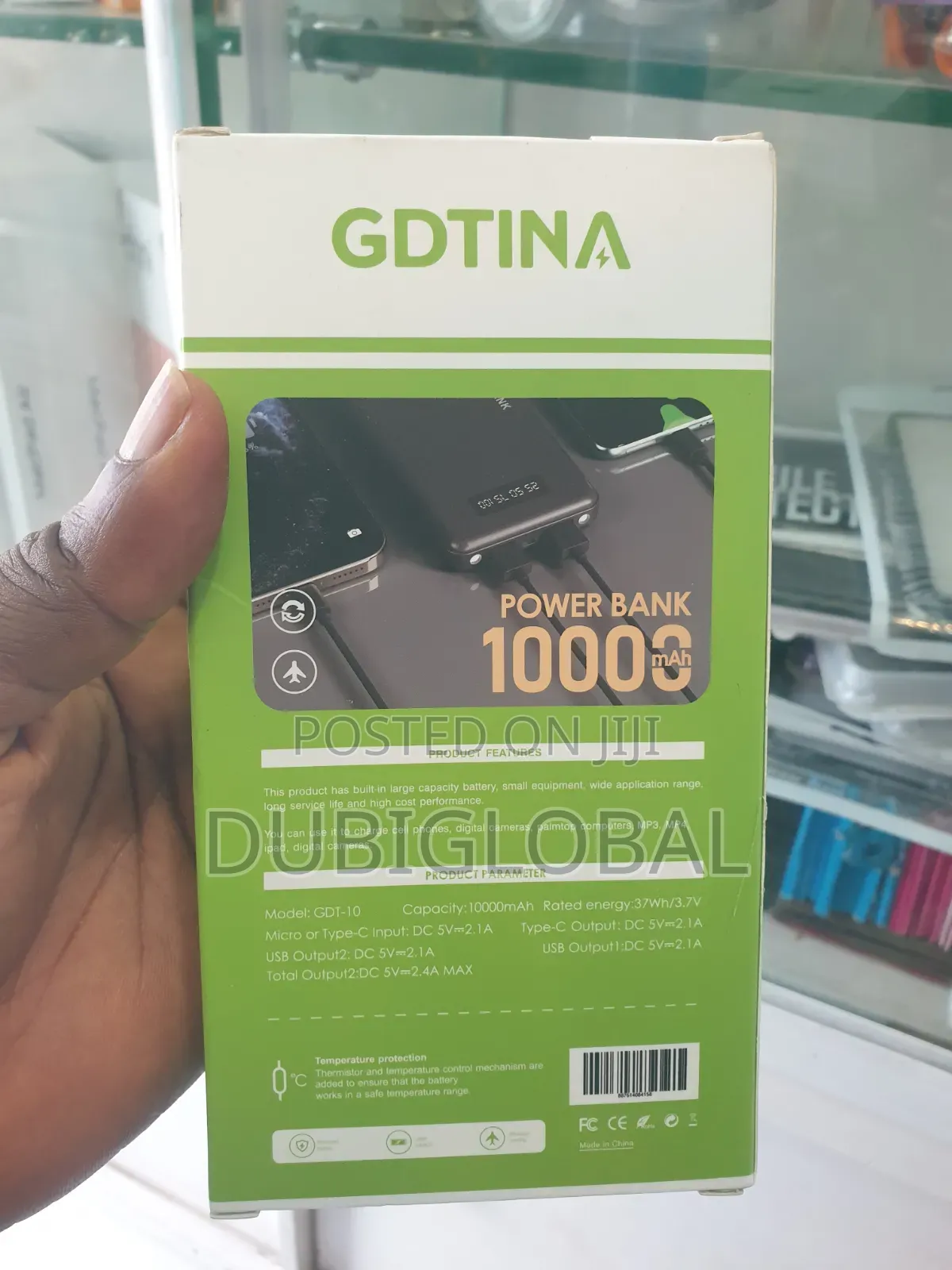 GDTINA 10000mah Fast Charging Powerbank