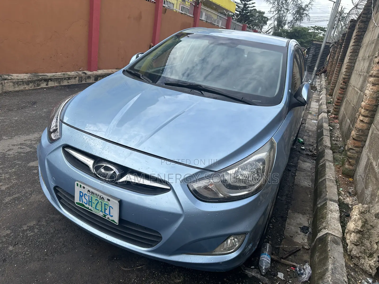Hyundai Accent 2012 Blue