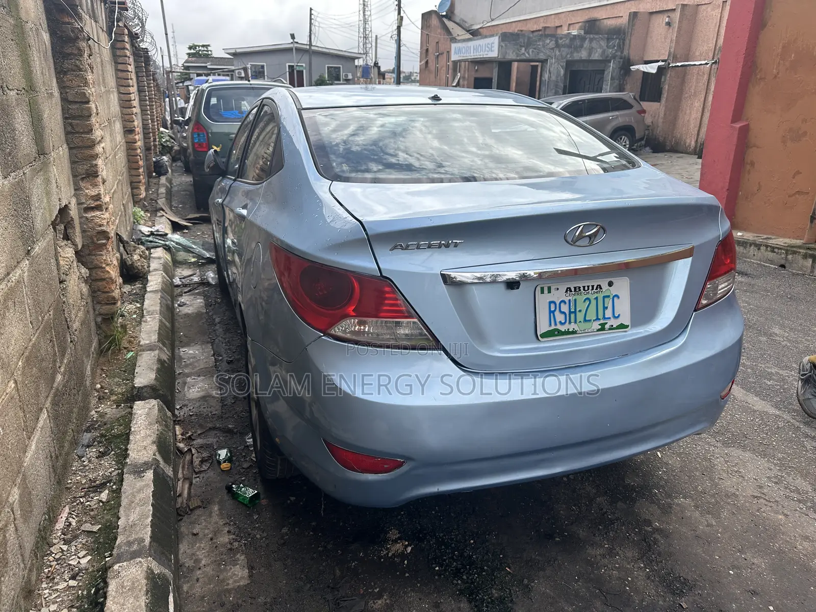 Hyundai Accent 2012 Blue