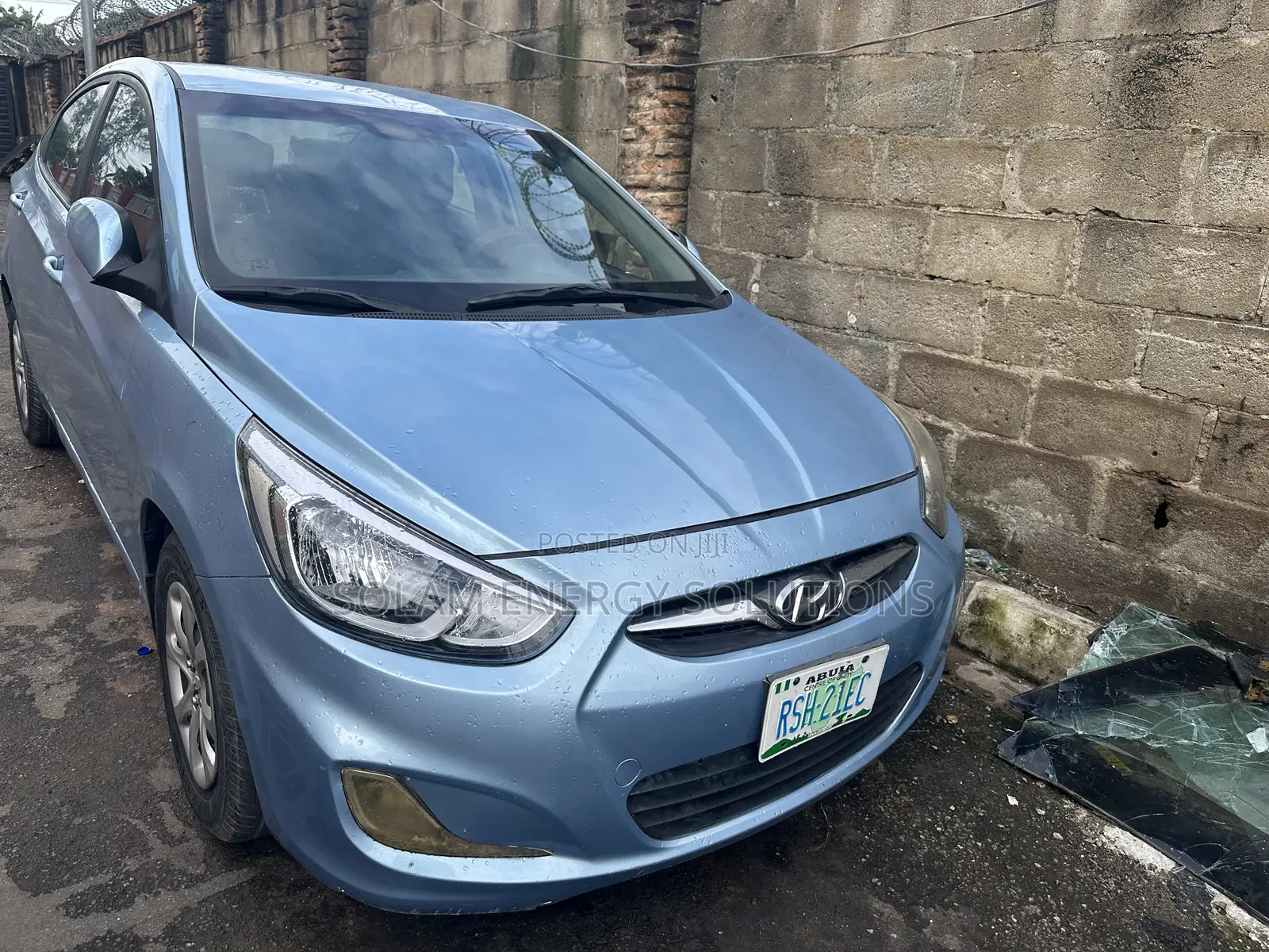 Hyundai Accent 2012 Blue