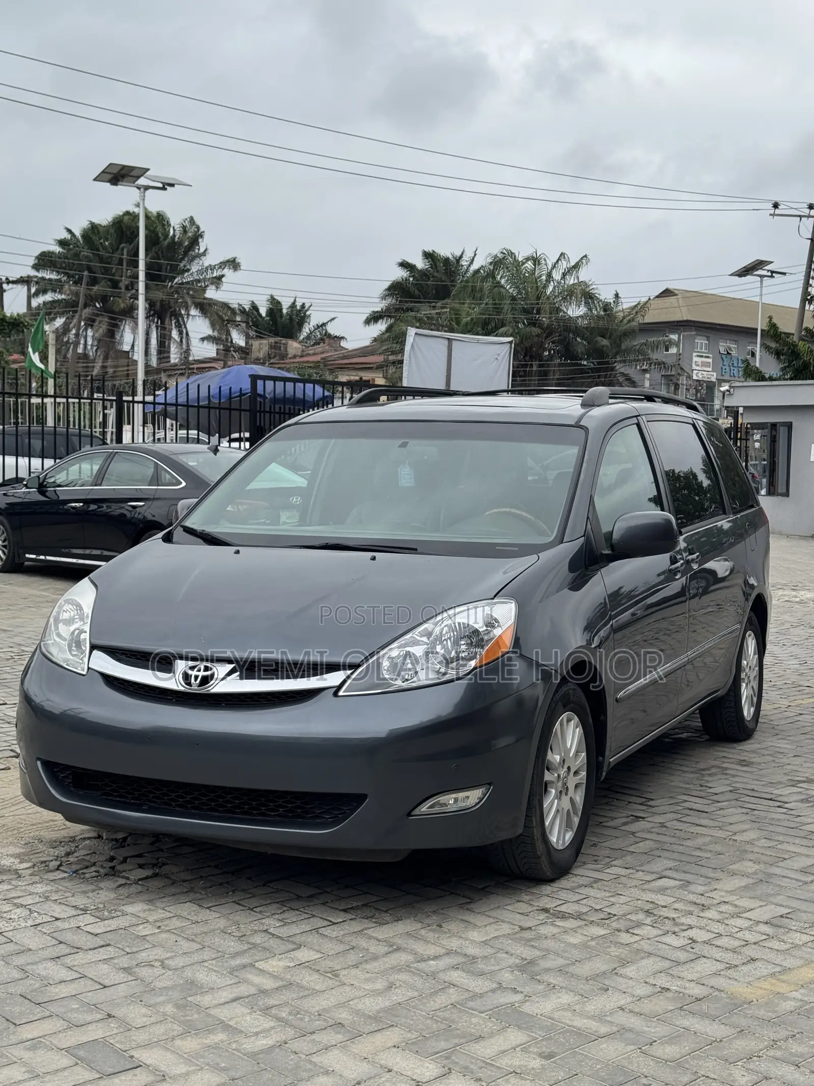 Toyota Sienna XLE Limited 2008 Gray
