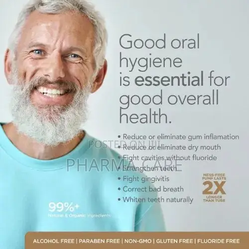Fluoride-Free Natural Hydroxyapatite Toothpaste With Organic Xylitol