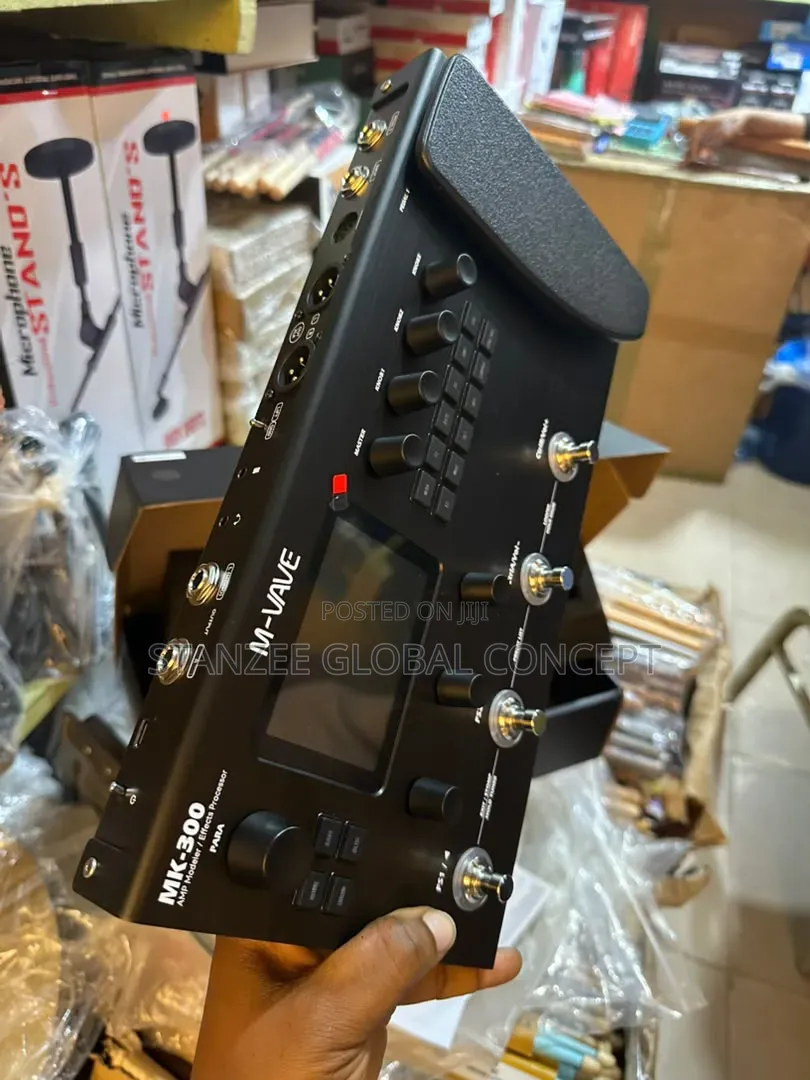 M-Vave - Mk-300 Bass Guitar Effects Processor