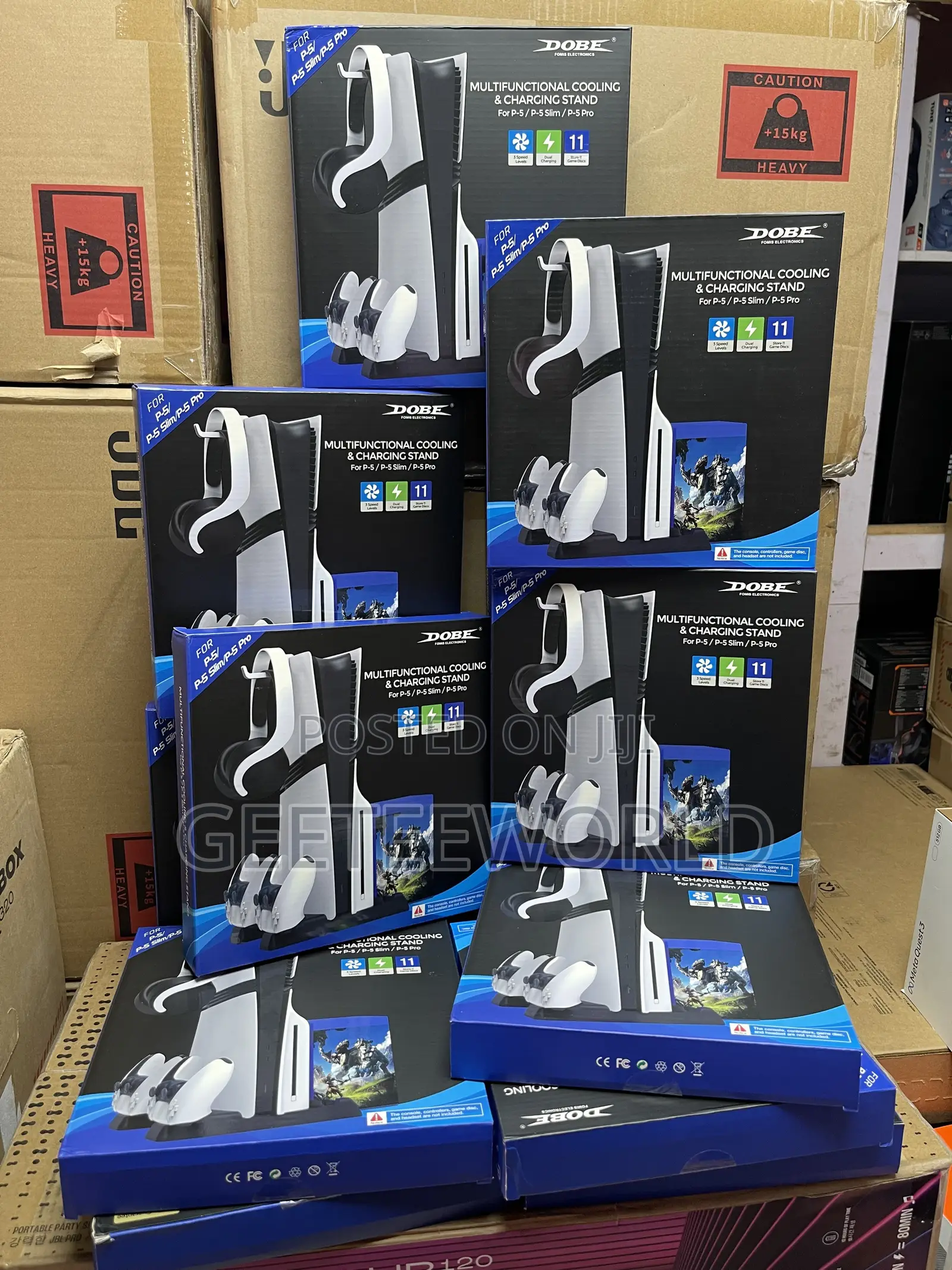 Multi Function Cooling Charging Dock