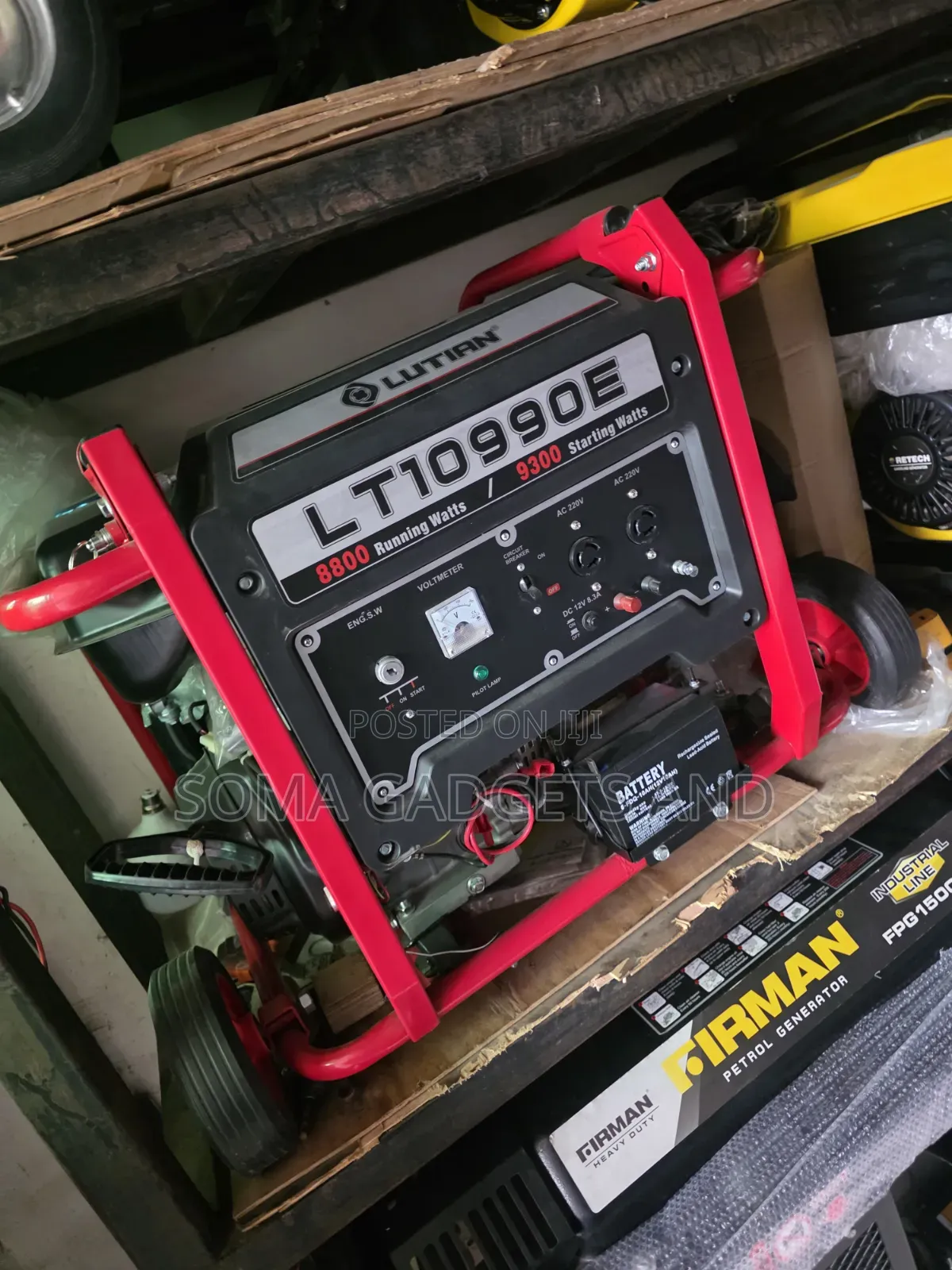 ♤♡super Quality Lutian Petrol Generator 9.5kva 100% Copper Coil