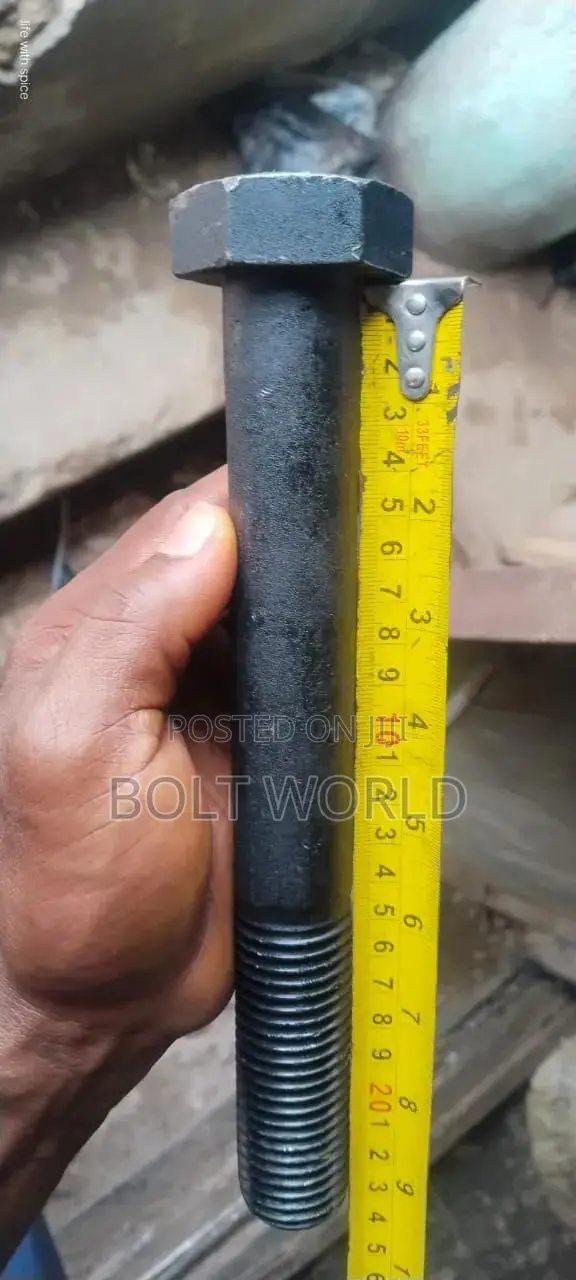 M30x230 Heavy Hex Bolt and Nut 10.9
