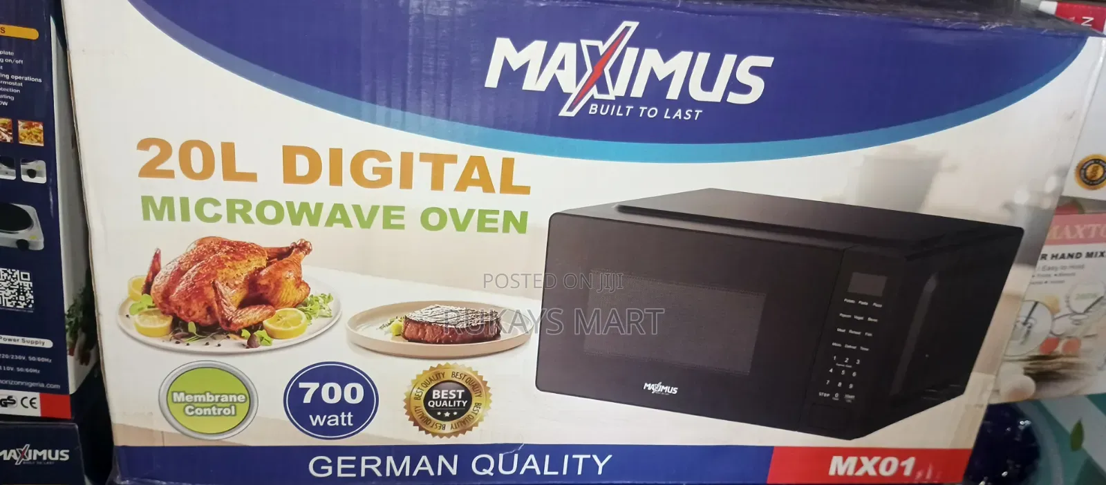 Maximus 20liter Digital Microwave