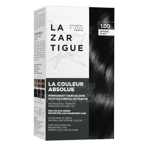 La Couleur 100ml Permanent Hair Colou Set Hair Dye Intense Black Set