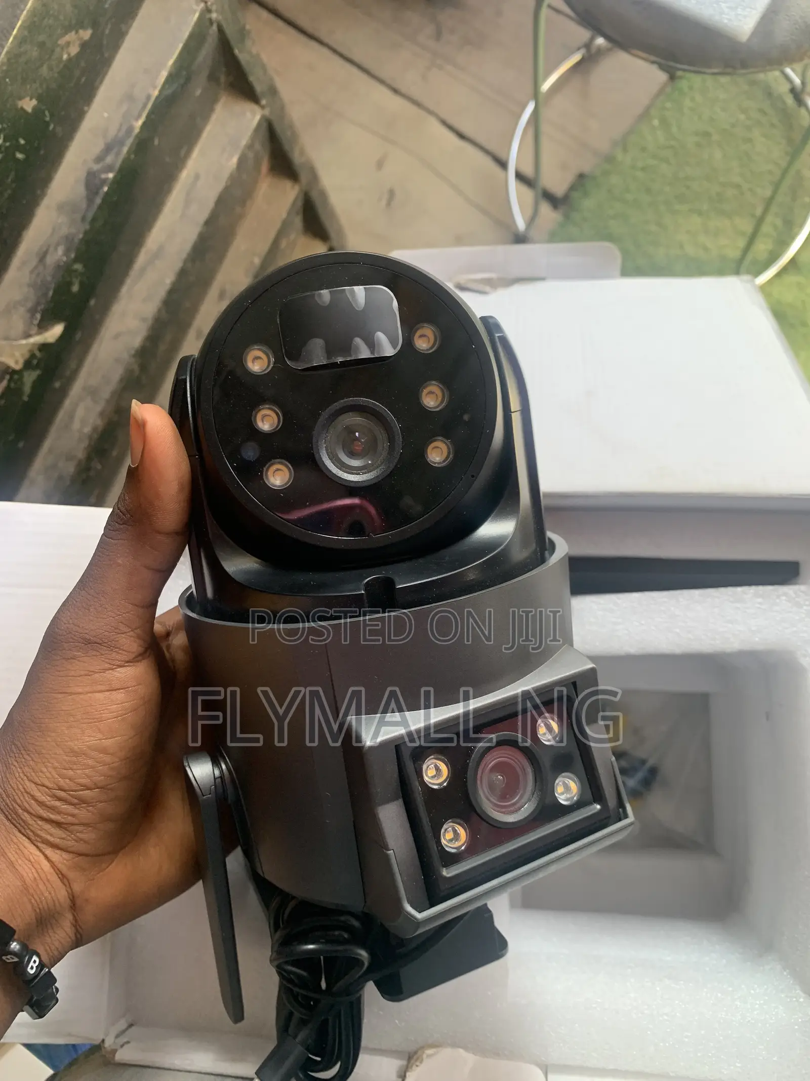 Open Box A30 Intelligent HD Dual-Lens Solar PTZ Security Ubox Camera