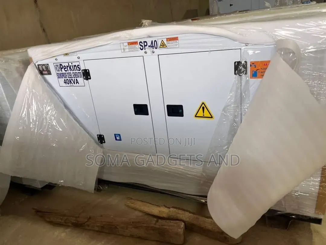 A Brand New Perkins Diesel Soundproof Gen Sp40kva 2years Wty 100%coppe