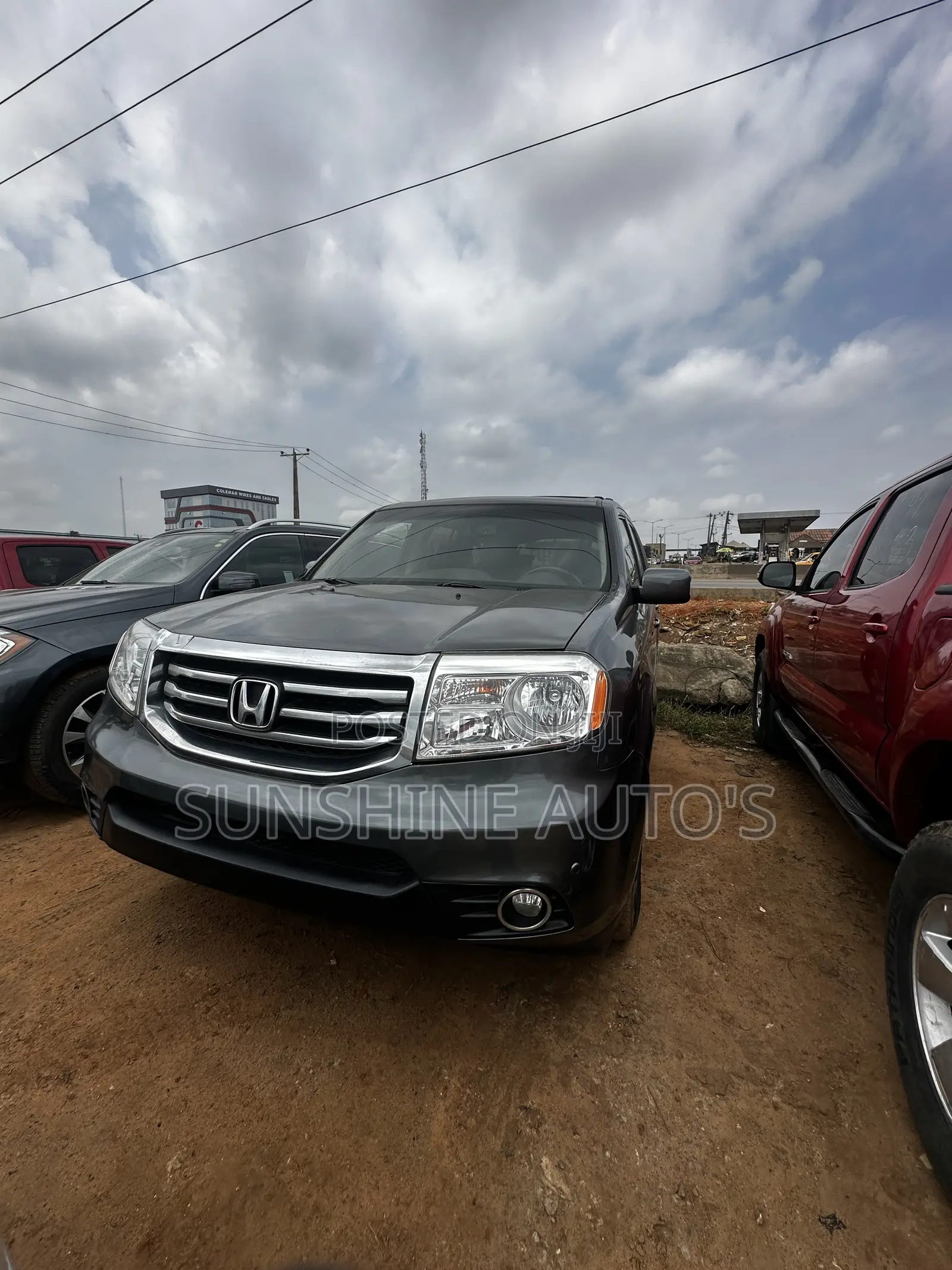 Honda Pilot Touring w/RES/Navi 4WD (3.5L 6cyl 5A) 2012 Gray