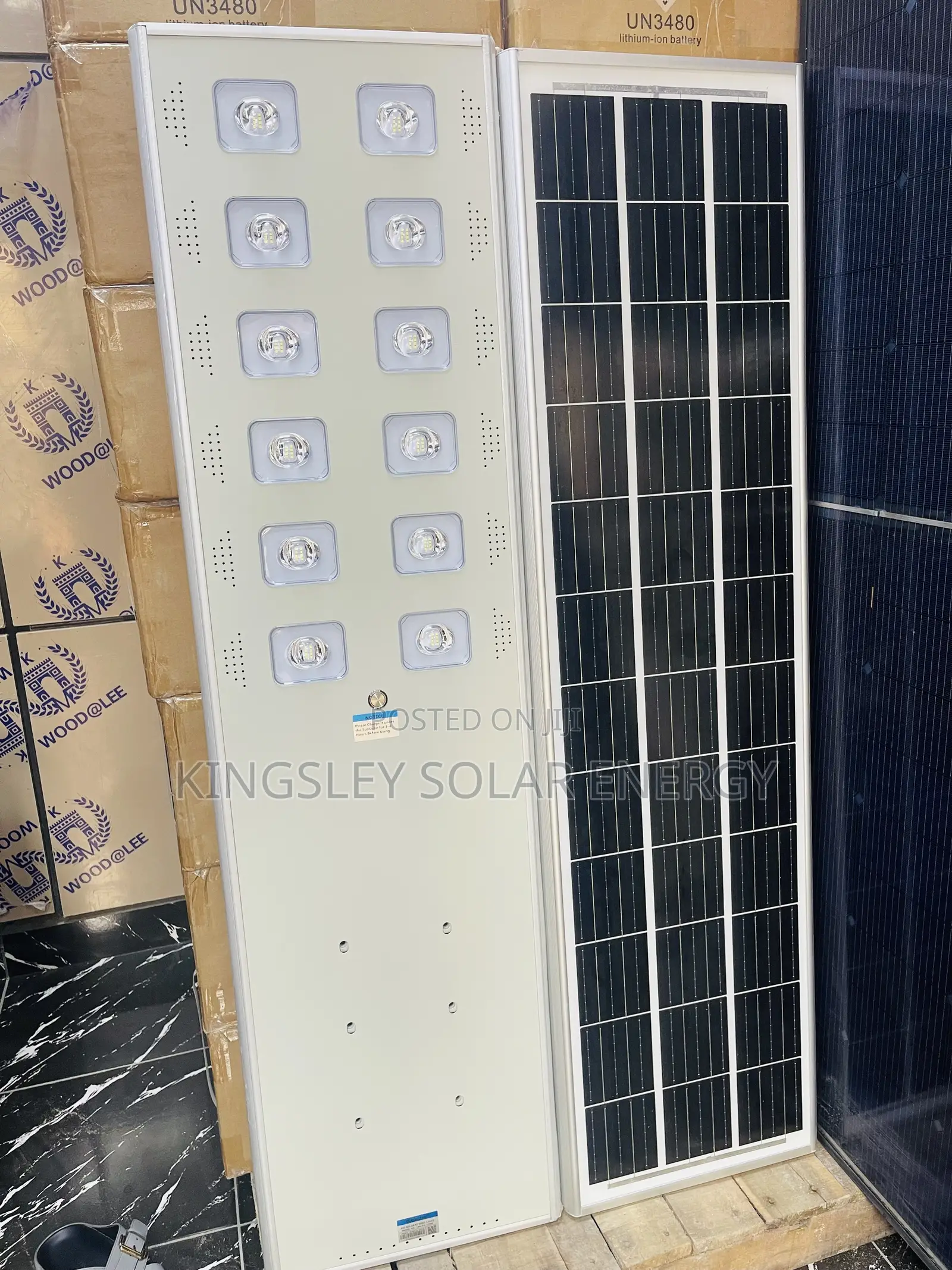 100w Wakatek Solar Street Light