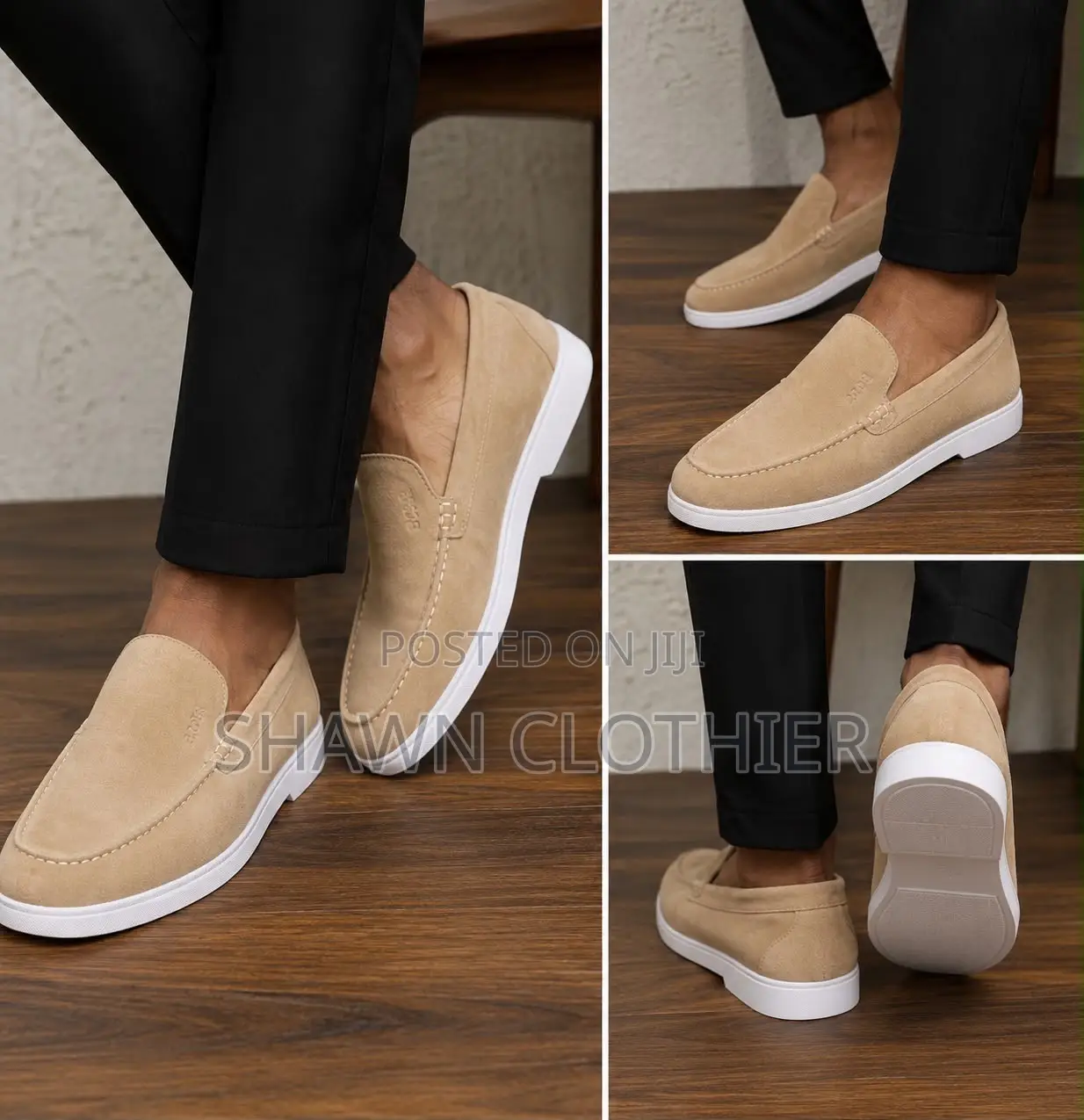 Luxury Fashion Suede Loafers