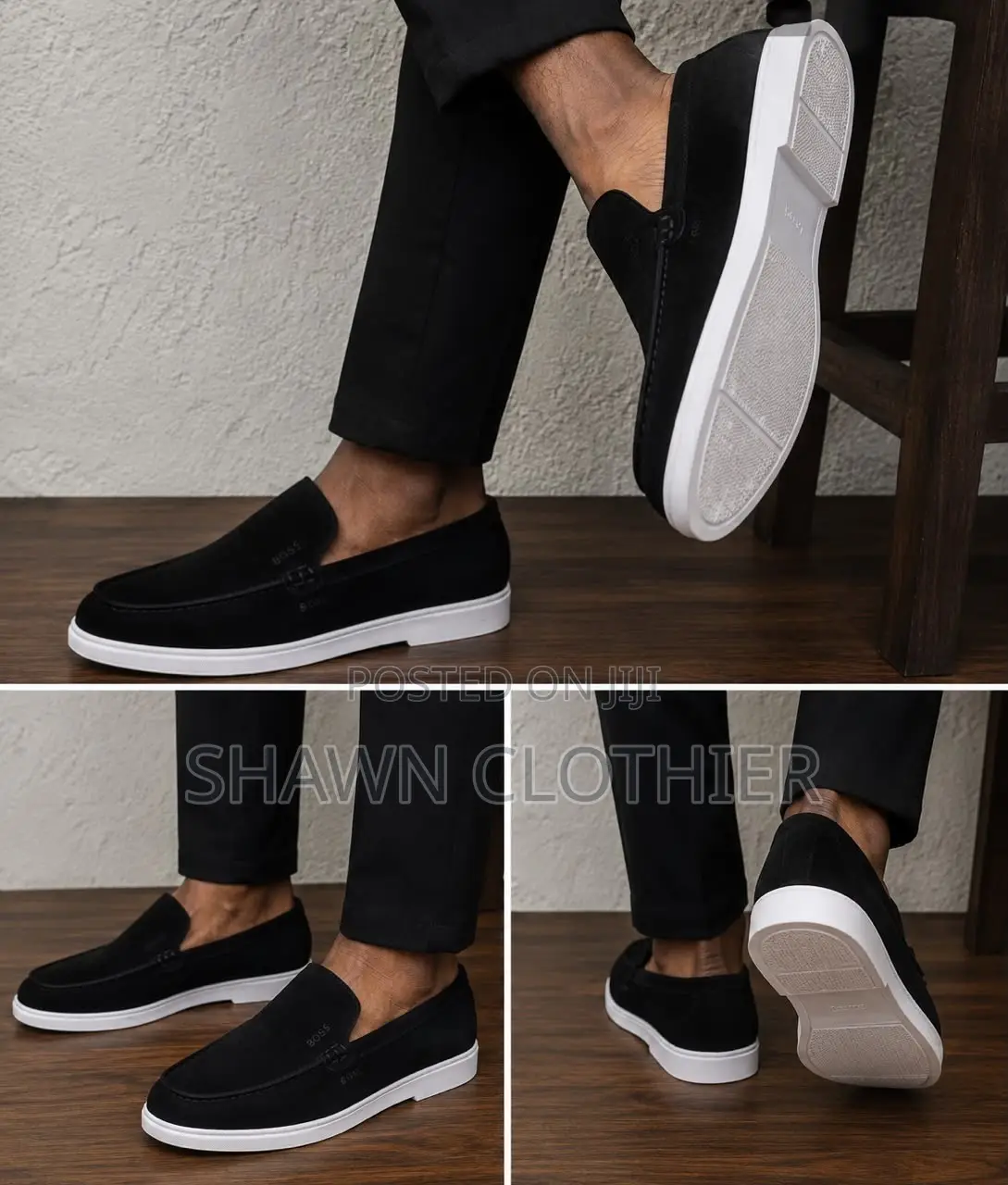 Luxury Fashion Suede Loafers
