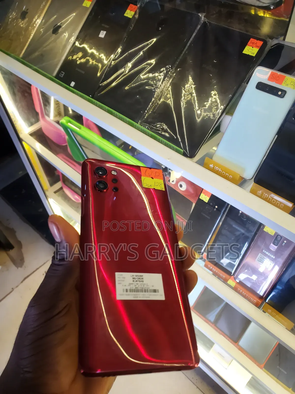 LG Q92 5G 128 GB Red