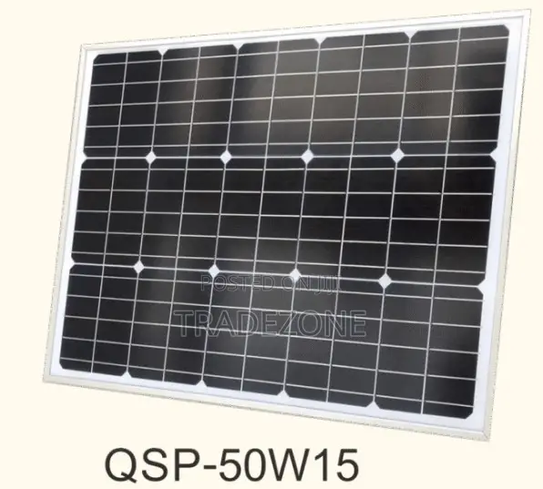 Qasa 15v50w Solar Panel(mono) QSP-50w15