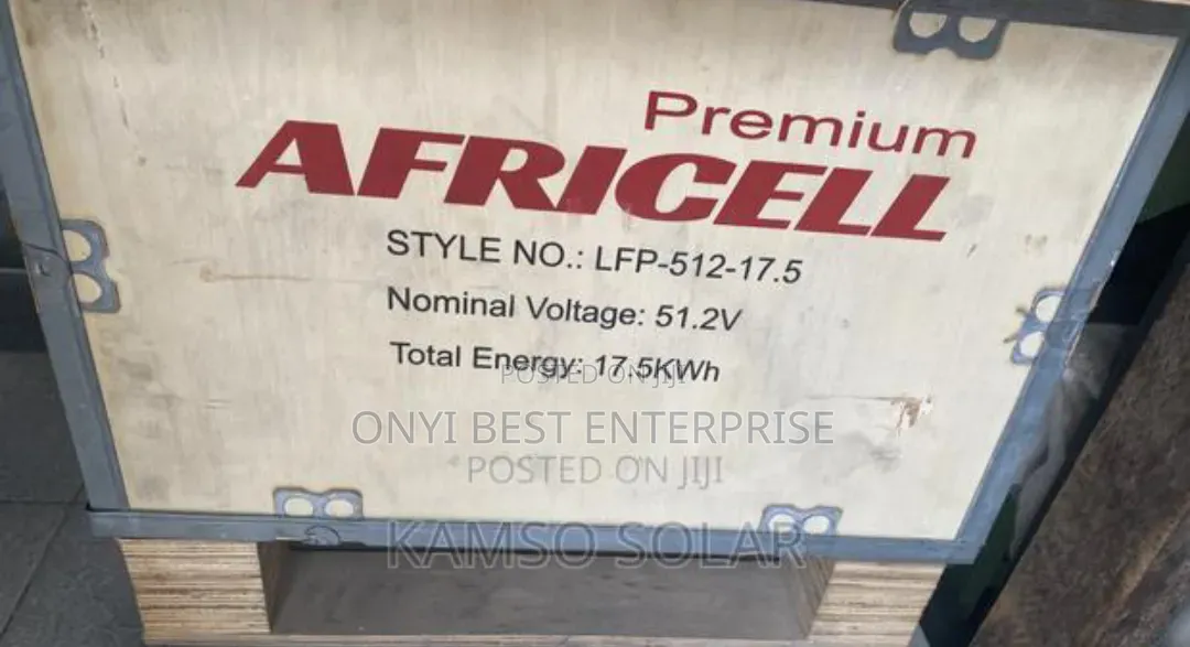 17.5kwh 51.2v Africell Lithium Ion Battery 350ah Available Now
