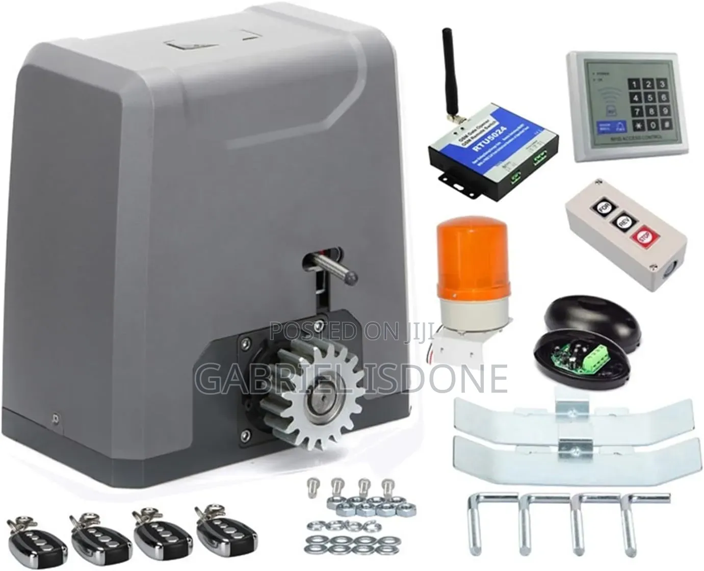 Gate Opener Kit, SL1500AC Automatic Sliding Gate Opener Motor  1500kg