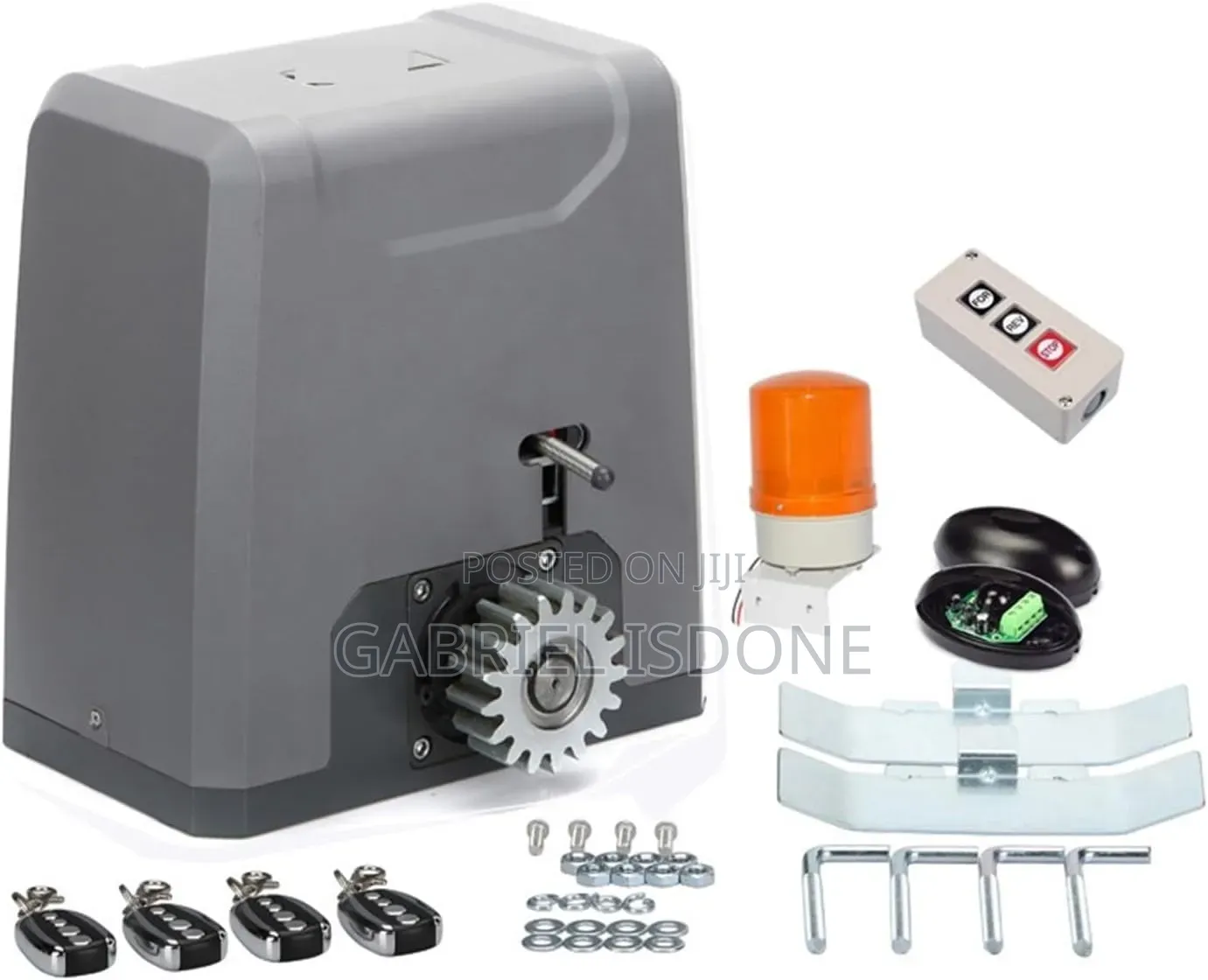 Gate Opener Kit, SL1500AC Automatic Sliding Gate Opener Motor  1500kg