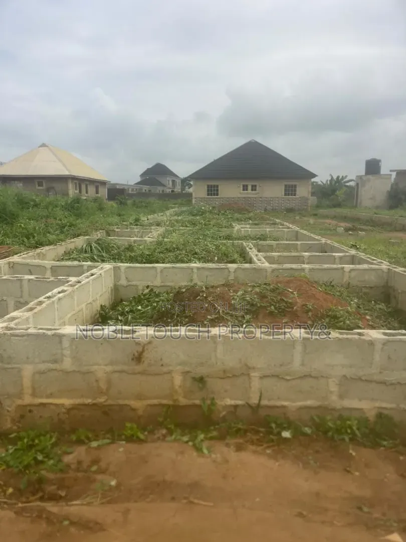 Building on Foundation Level on Half Plot at Ikorodu Lagos