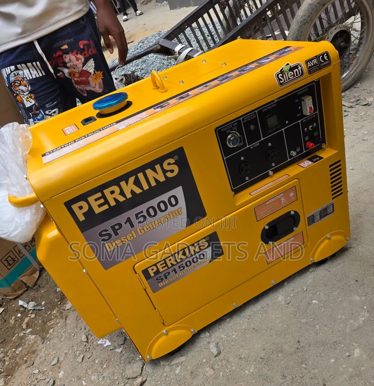 Come I Have Original Perkins Diesel Soundproof Gen 12.5kva 100%copper