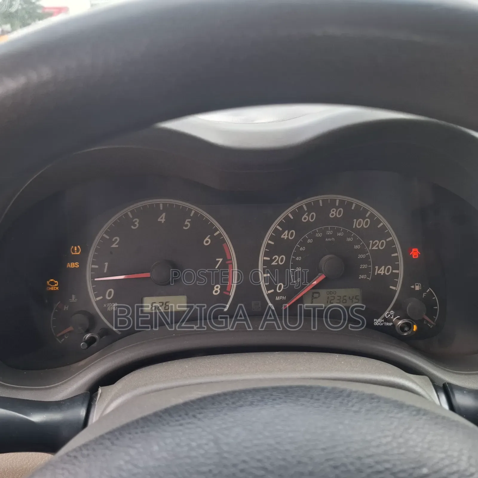 Toyota Corolla 2009 Red