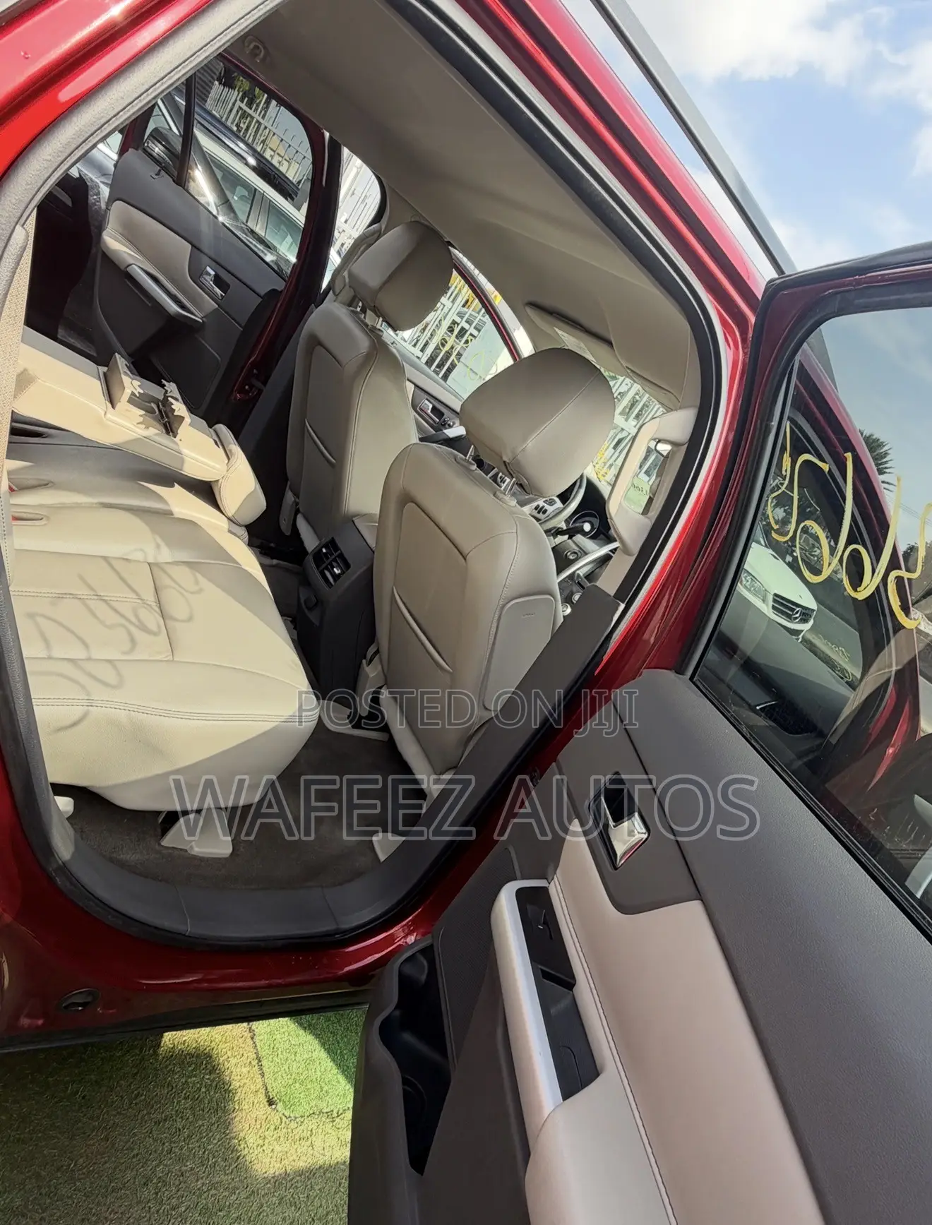 Ford Edge SEL 4dr AWD (3.5L 6cyl 6A) 2013 Red