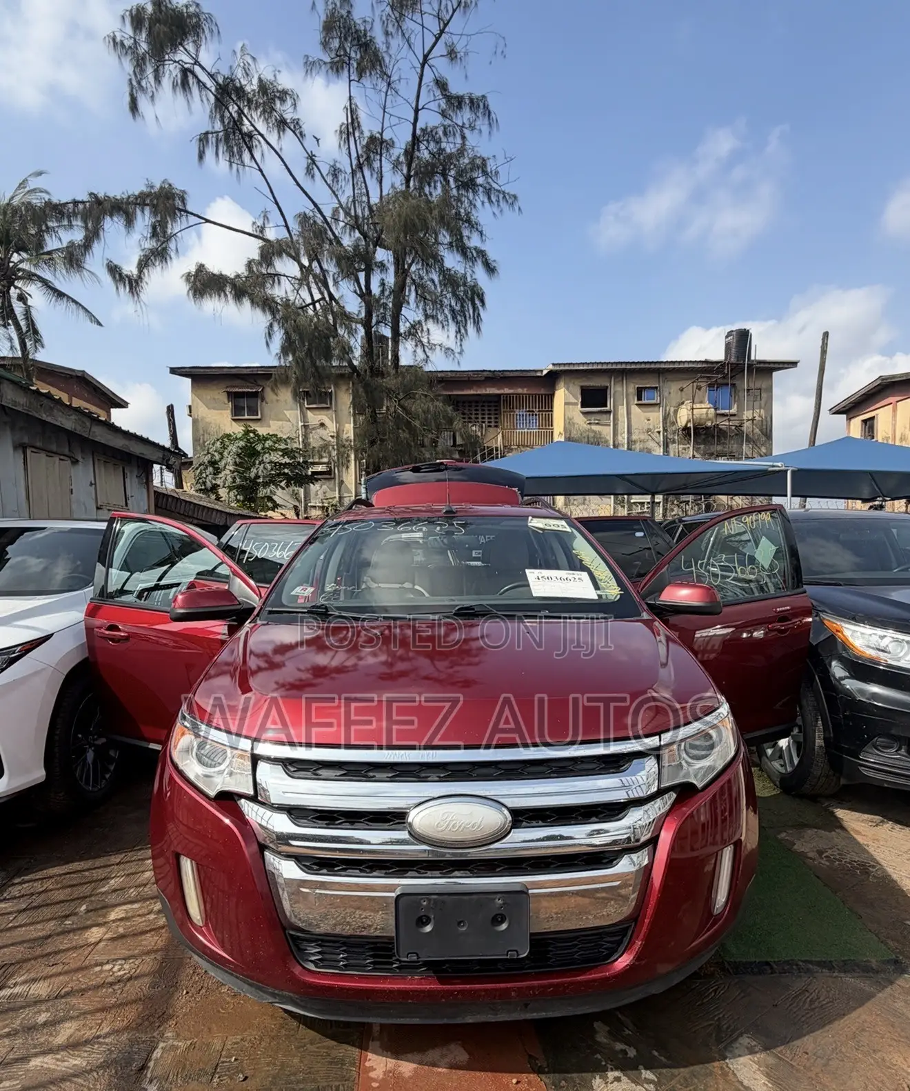 Ford Edge SEL 4dr AWD (3.5L 6cyl 6A) 2013 Red