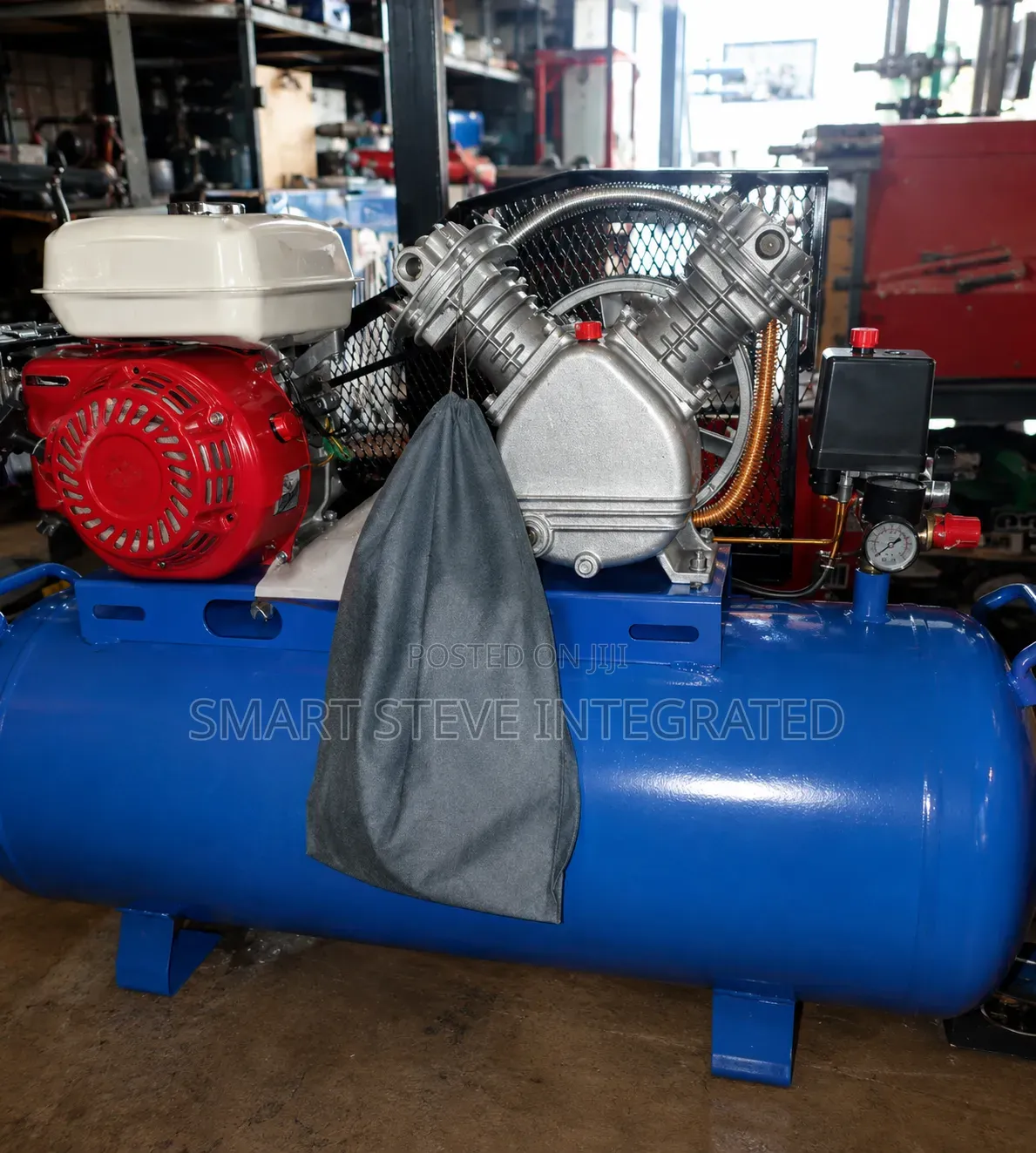 The Maxmech 100L Gasoline Engine Air Compressor