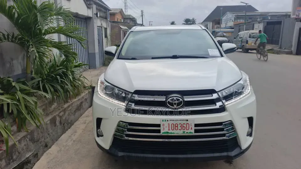 Toyota Highlander 2015 White