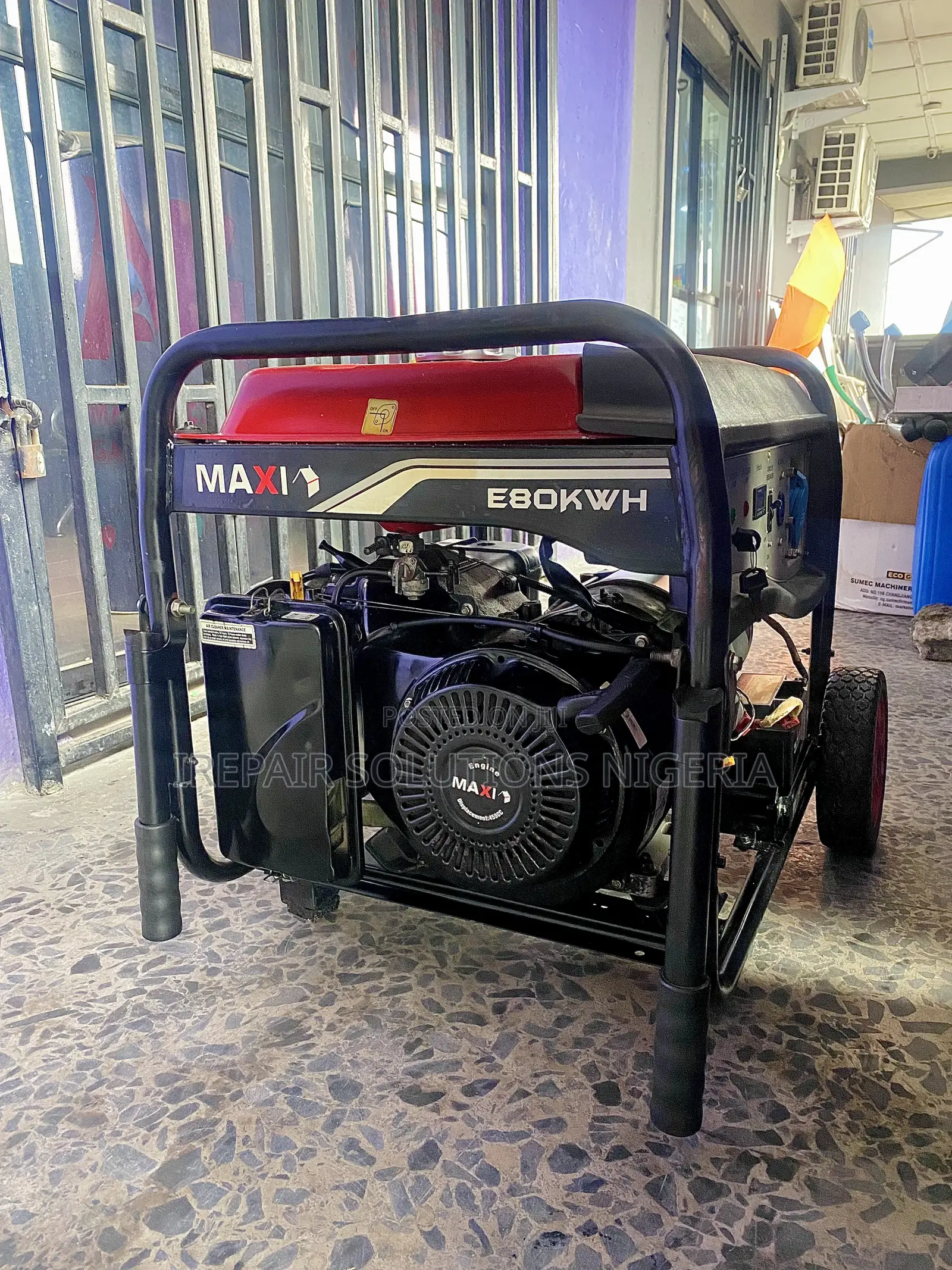Maxi E80 (10kVA) Gasoline Generator