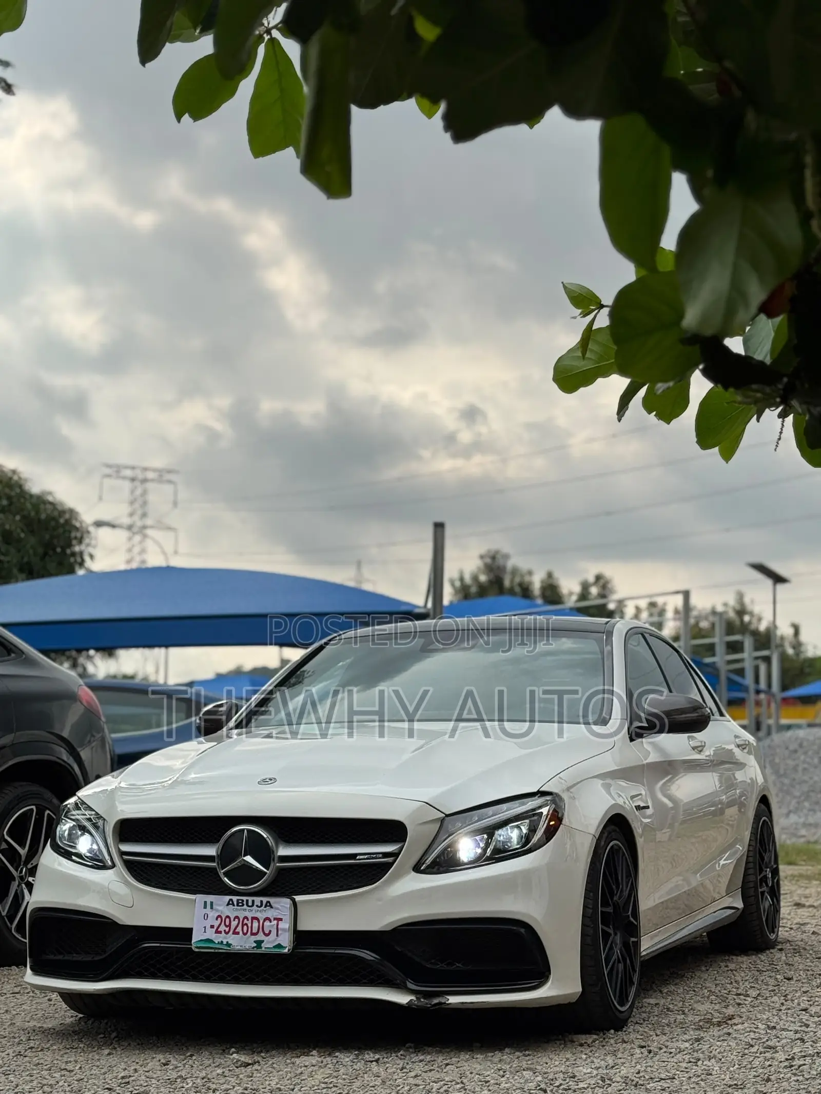 Mercedes-Benz C63 S RWD Cabriolet (4.0L V8 7A) 2018 White