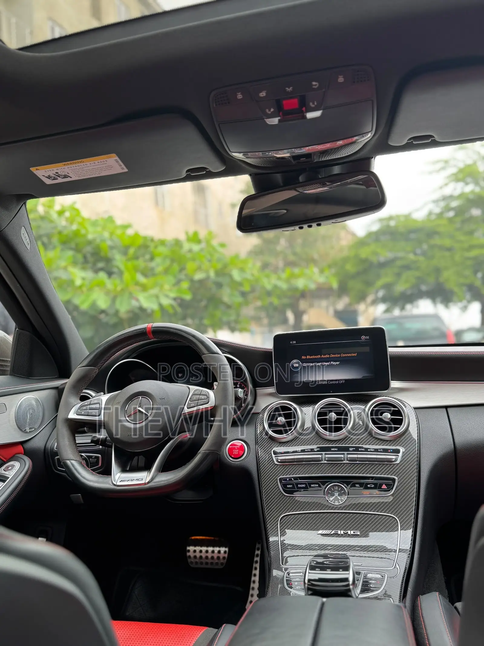 Mercedes-Benz C63 S RWD Cabriolet (4.0L V8 7A) 2018 White